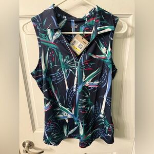 Puma Tropical Print Golf Polo